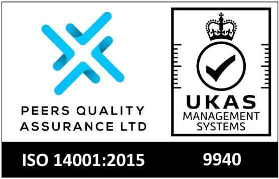 ISO 14001:2015 UKAS Accredited